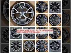 For BMW wheel bone 3 4 5 7 8 1Series M5 M6 X1 X3 X5 X6 X7 GTR Alloy Rim