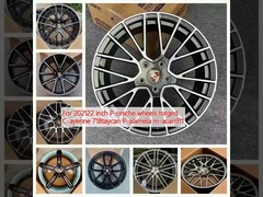 For 202122 inch P-orsche wheels forged C-ayenne 718taycan P-alamela m-acan911