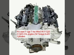 N-i-ssan F-uga T-ina Wind V6 V-Q25 V-Q23 2.5L engine 232 Torque 6 a33 Cylinders