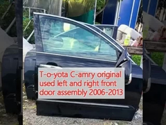 T-o-yota C-amry original used left and right front door assembly 2006-2013