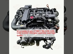 M-e-rcedes-b-enz 271860 C180 C200 E200 E260 SLK200 1.8Tengine assembly used high quality