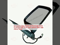 B-e-nz C-Class W204 W176 W246 W212 CLA CLS GLK GLA used carbon fiber side mirror cover