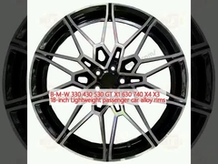 B-M-W 330 430 530 GT X1 630 740 X4 X3 18-inch Lightweight passenger car alloy rims