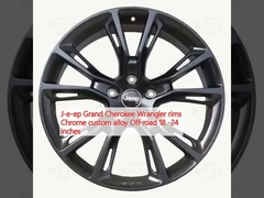 J-e-ep Grand Cherokee Wrangler rims Chrome custom alloy Off-road 18 -24 inches