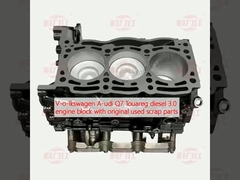 V-o-lkswagen A-udi Q7 Touareg diesel 3.0 engine block with original used scrap parts