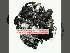 B-e-nz 270 910 engine C- E-V-Class A200 GLA200 1.6T original factory used engine