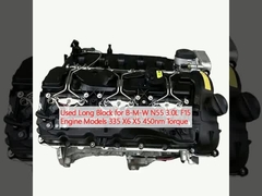 Used Long Block for B-M-W N55 3.0L F15 Engine Models 335 X6 X5 450nm Torque