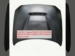 B-M-W 2 Series218i220 F22F23F87M2 aluminum alloy engine hood original factory used