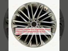 T-o-yota C0orolla RV4 H0ighlander R0oyal C0amry Used wheels R20 16-24 inch custom
