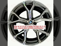 B-M-W X5 X3 X7 3 Series F10 G30 20 21 22 inch original used car hub customization