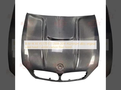 B-M-W X6 X5 E70 E71 2008-2014 Aluminum alloy original used hood Custom carbon fiber hood