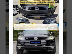 T-o-uareg 2011 to 2018 front and rear bumpers upgraded with original used accessories