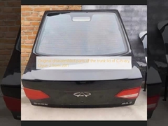 Original disassembled parts of the trunk lid of C-h-ery Qiyun 2 from 2011