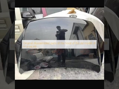 Original disassembled parts of the hood of the old model of H-a-val H6