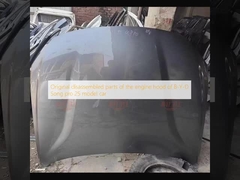 Original disassembled parts of the engine hood of B-Y-D Song pro 25 model car