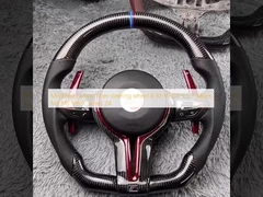 Modified carbon fiber steering wheel B-M-W GT 3 5 7 Series M3 M5 M6 X Series Z4