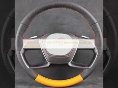 A-u-d-i A 6 L, A 7, A 8, Q 7, Q 5, peachwood carbon fiber steering wheel
