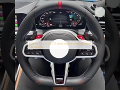 B-M-W 1 2 3 4 5 6 7 X series leather steering wheel modification