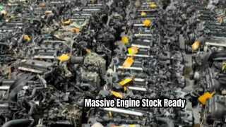 Bulk Engines Ready for Shipment – Warehouse View