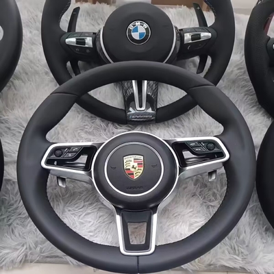 Revamped Carbon Fiber Auto Steering Wheel Reconditioned P-Orsche 911 P-Alamela C-Ayenne 718