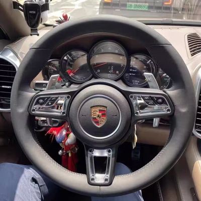 Revamped Carbon Fiber Auto Steering Wheel Reconditioned P-Orsche 911 P-Alamela C-Ayenne 718