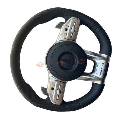 2nd hand Carbon Fiber Auto Steering Wheel Assembly For M-E-Rcedes B-Enz W222 AMG