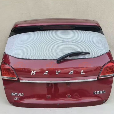 Original disassembled parts of the trunk lid of H-a-val H2 car