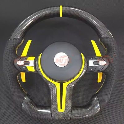 Modified carbon fiber steering wheel B-M-W GT 3 5 7 Series M3 M5 M6 X Series Z4