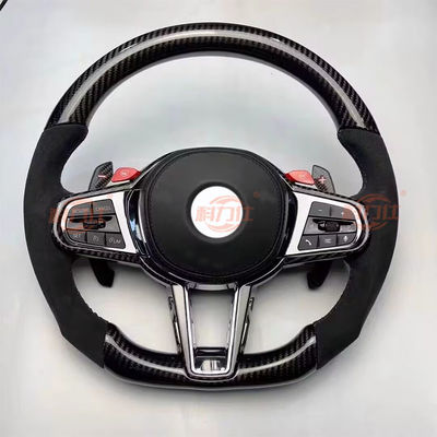 All B-M-W models have been modified with leather carbon fiber steering wheels