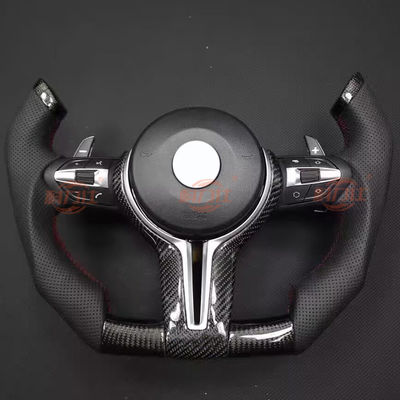 All B-M-W models have been modified with leather carbon fiber steering wheels