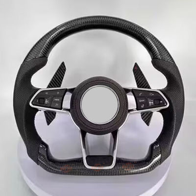 All Models Of A-u-di Are Equipped With Leather Carbon Fiber Steering Wheels