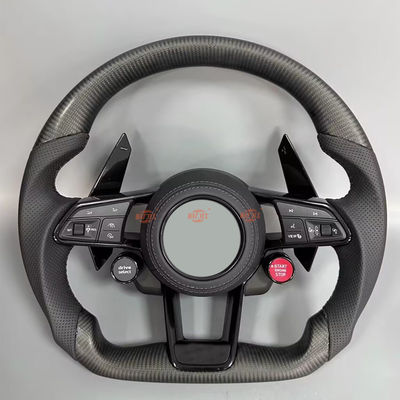 All Models Of A-u-di Are Equipped With Leather Carbon Fiber Steering Wheels