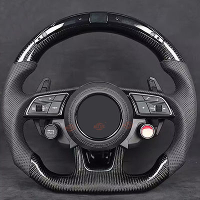 Modified carbon fiber steering wheel for A-u-d-i A4LA5A6LA7Q5A3Q3Q7S4RS4