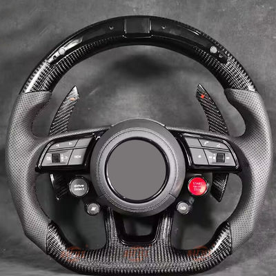 A-u-d-i A8,A4Q2LQ7S3S8SQ5RS6RS4LED racing carbon fiber steering wheel modification