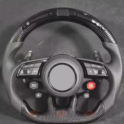 A-u-d-i A8,A4Q2LQ7S3S8SQ5RS6RS4LED racing carbon fiber steering wheel modification