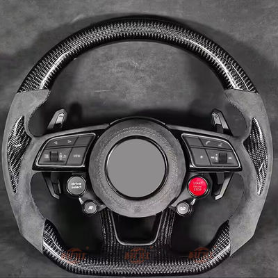 A-u-d-i A8,A4Q2LQ7S3S8SQ5RS6RS4LED racing carbon fiber steering wheel modification