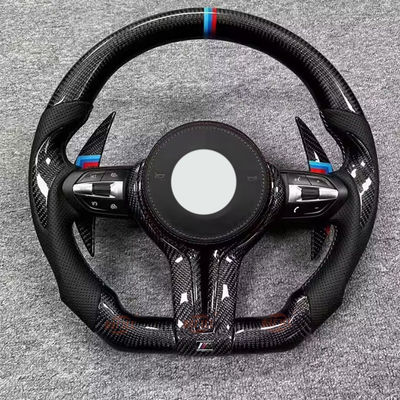 B-M-W Carbon Fiber M3 M5 F30 F10 F01 F07 F25 F26 F15 F16 Steering Wheel Modification