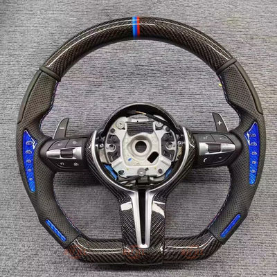 B-M-W Carbon Fiber M3 M5 F30 F10 F01 F07 F25 F26 F15 F16 Steering Wheel Modification