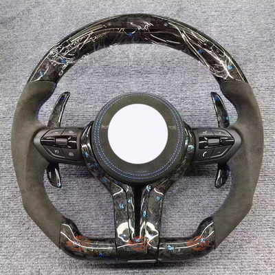 B-M-W's Full Range Of Peachwood Carbon Fiber Leather Steering Wheels