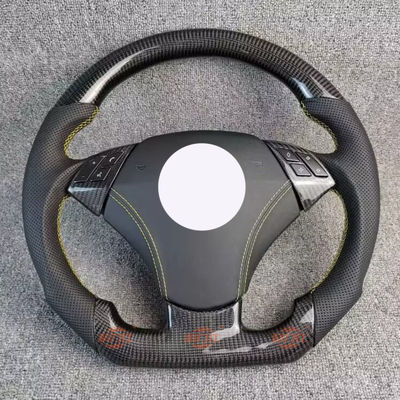 B-M-W's Full Range Of Peachwood Carbon Fiber Leather Steering Wheels
