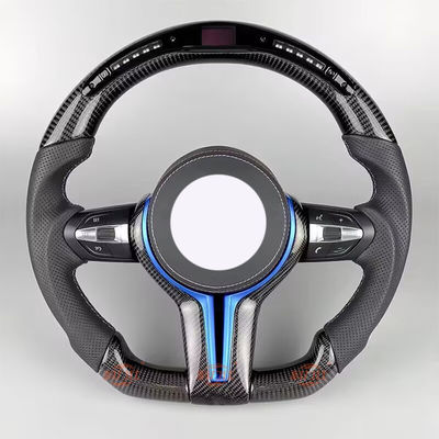 B-M-W X 1 3 5 6 M Series Gt535 Leather Carbon Fiber Steering Wheel Modification