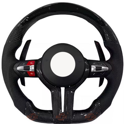 B-M-W 1 2 3  4 5 6 7 Series X1, X2, X3, X4, X5, X6 LED carbon fiber Steering Wheel modification