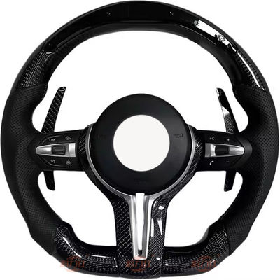 B-M-W 1 2 3  4 5 6 7 Series X1, X2, X3, X4, X5, X6 LED carbon fiber Steering Wheel modification