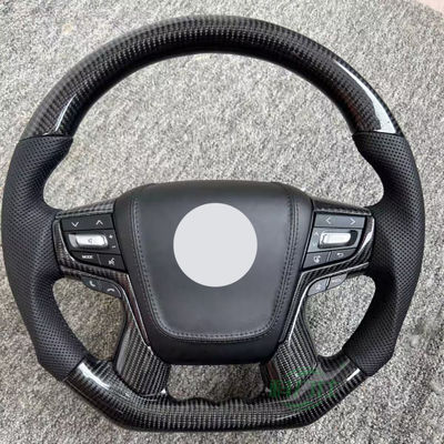 Carbon fiber steering wheel modification for T-o-yota C-rown 12-14 generations