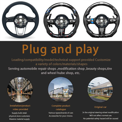 Custom Carbon Fiber Steering Wheel for BMW 1 3 5 7 Series G38 G20 G29 G05 G01 G06 G11 G12 with 12 Months Warranty