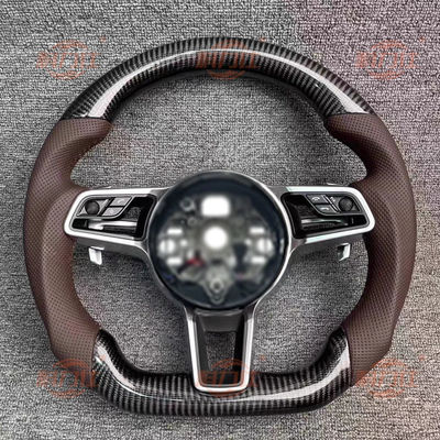 Carbon Fiber Steering Wheel for Porsche Cayenne PANAMERA (971) 911 971 with 12 Months Warranty