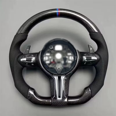 Black M Performance Leather Steering Wheel Perfect Fit for BMW 320 525 F10 F20 F30 F15 F25 F07 F01 F82 M3 M4 M5