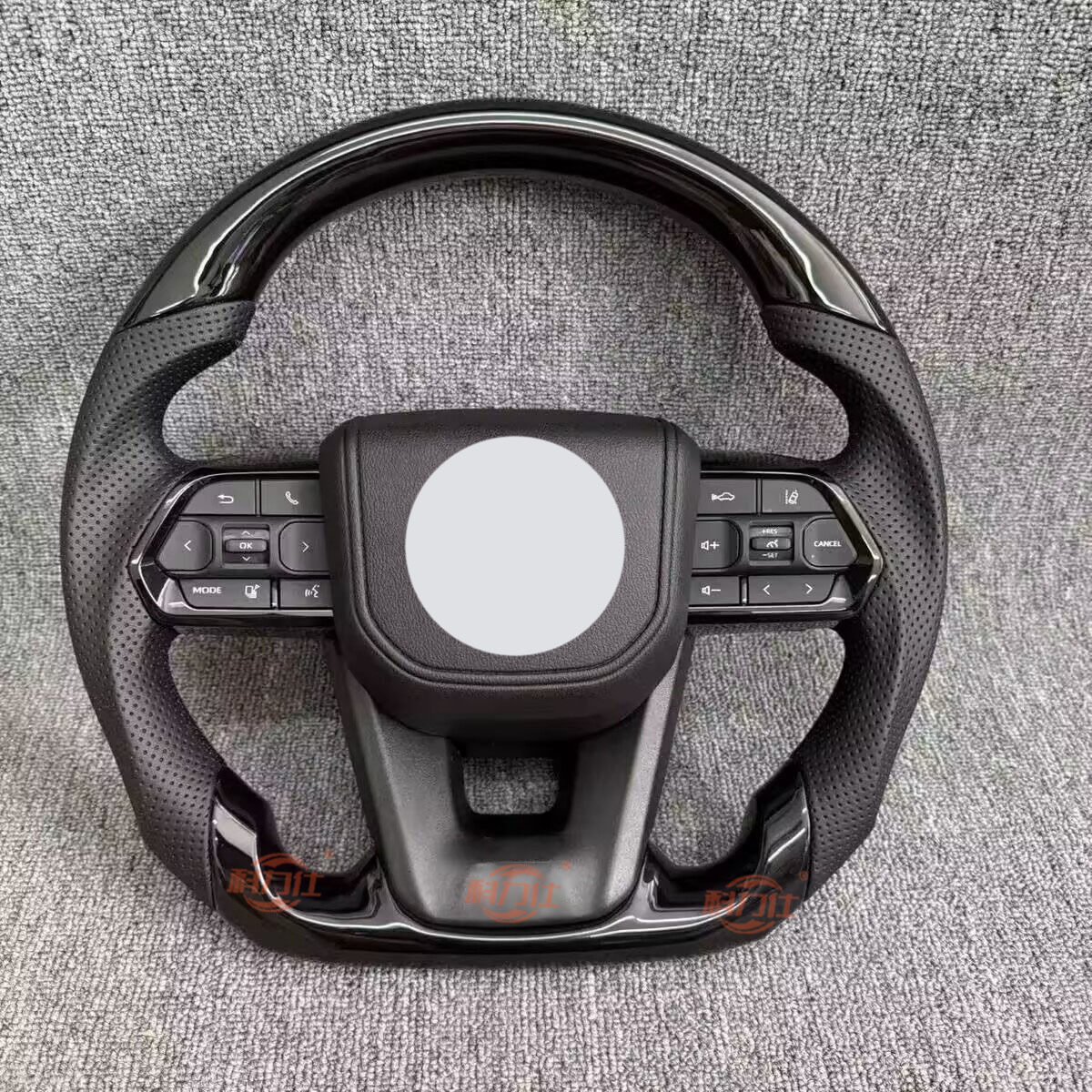 T-oyota's entire range of steering wheels includes P-rado A-lphard and L-and C-ruiser