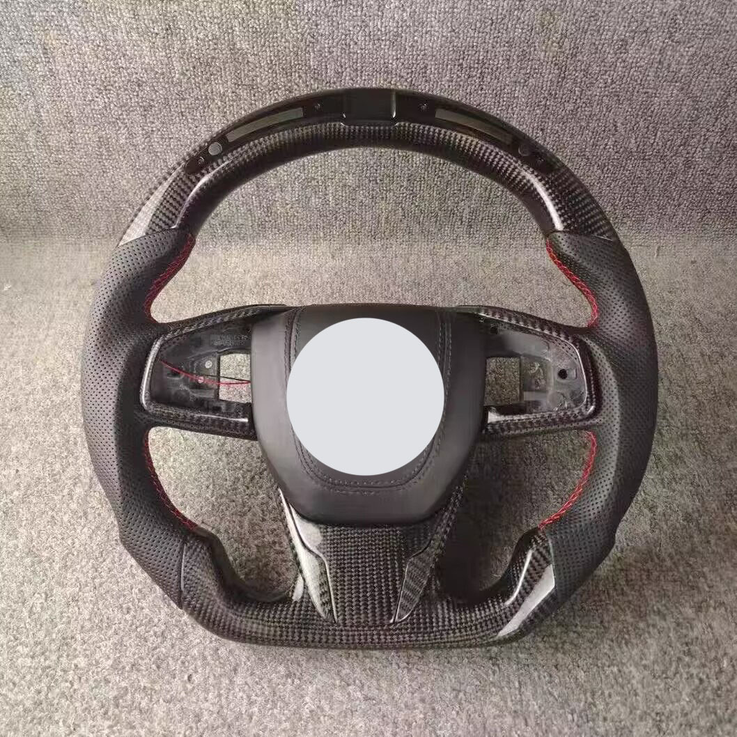 H-o-nda C-ivic Ac-cord X-RV Fit and S-portage carbon fiber steering wheel