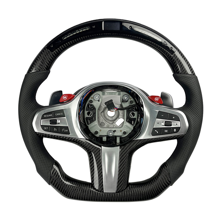 Luxury BMW Steering Wheel G38 G12 Style Direct Plug-in Installation for Old F18 F02 F10 Models 2010-2018